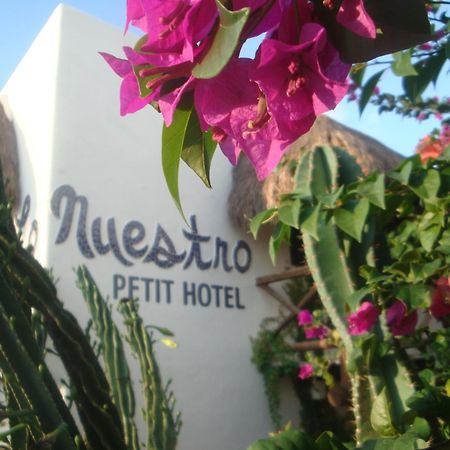 Lo Nuestro Petit Hotel Tulum Exterior foto